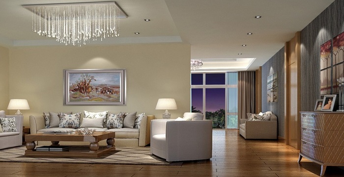 Cách trang trí nội thất khi nhà có trần thấp